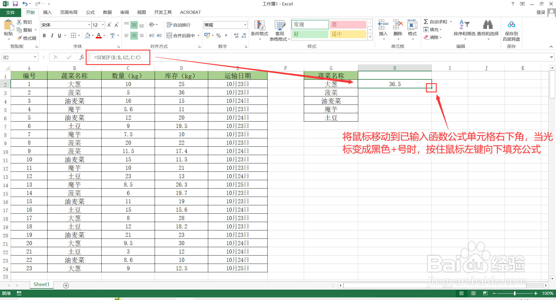 如何快速汇总Excel表格中相同类目的数据？