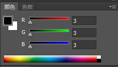 Photoshop的前景色与背景色