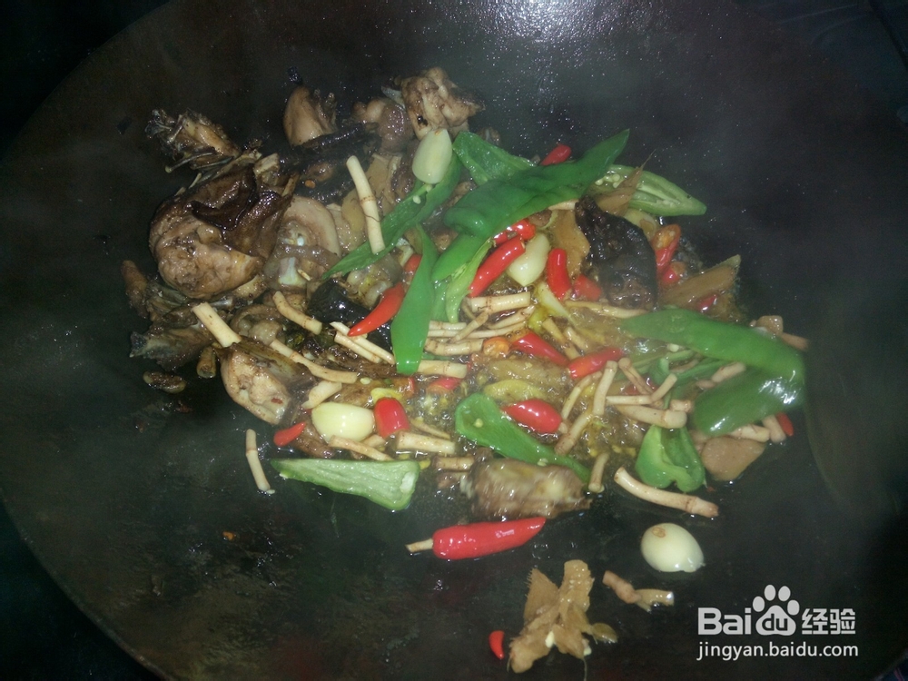 干锅鸡的家常做法