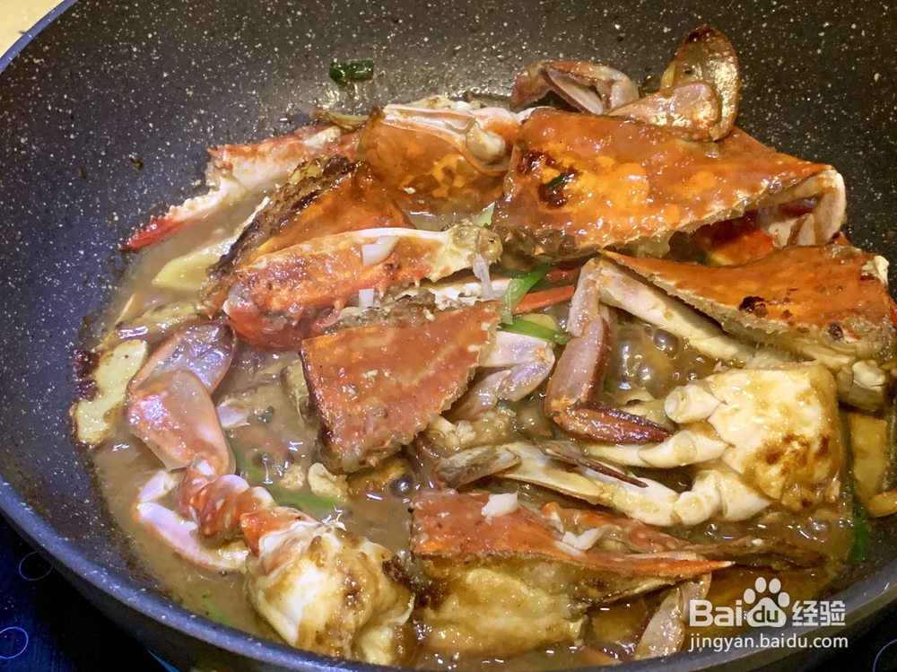 在家也能做的美味梭子蟹