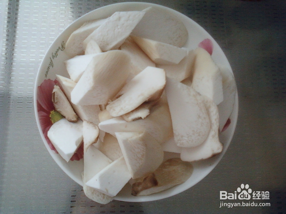 杏鲍菇炒小酥肉