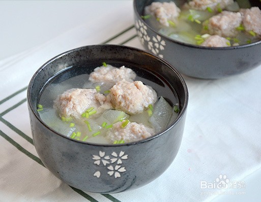冬瓜肉丸汤怎么做