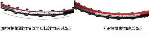 威克多羽毛球拍鉴别真假之外貌特征