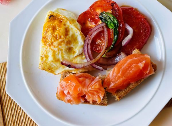 三文鱼早餐快乐