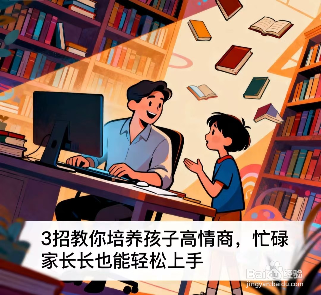 3招教你培养孩子高情商,忙碌家长也能轻松上手