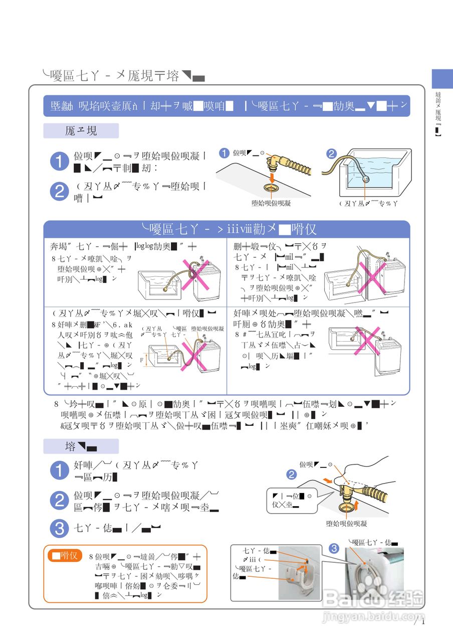 HITACHI BW-D8GV干衣机说明书:[2]