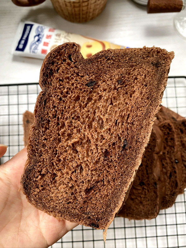 夏天用面包机0失败做巧克力面包