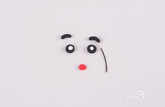 粘土蜡笔小新的制作方法