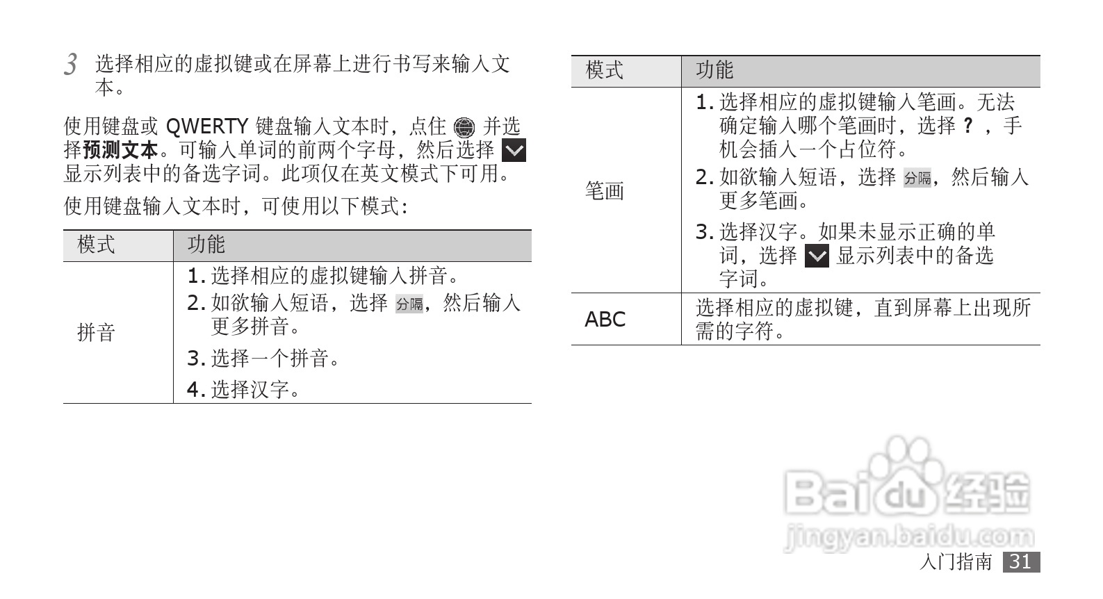 三星GT-S7230E手机使用说明书:[4]-百度经验