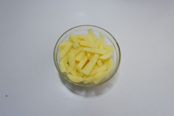 紫豆角烧土豆条