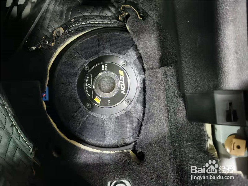 武汉歌德宝马5系音响改装案例