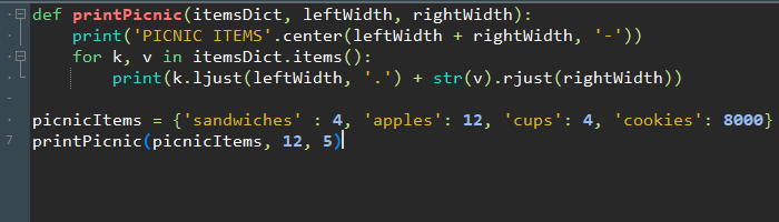 Python中关于字符串对齐文本方法