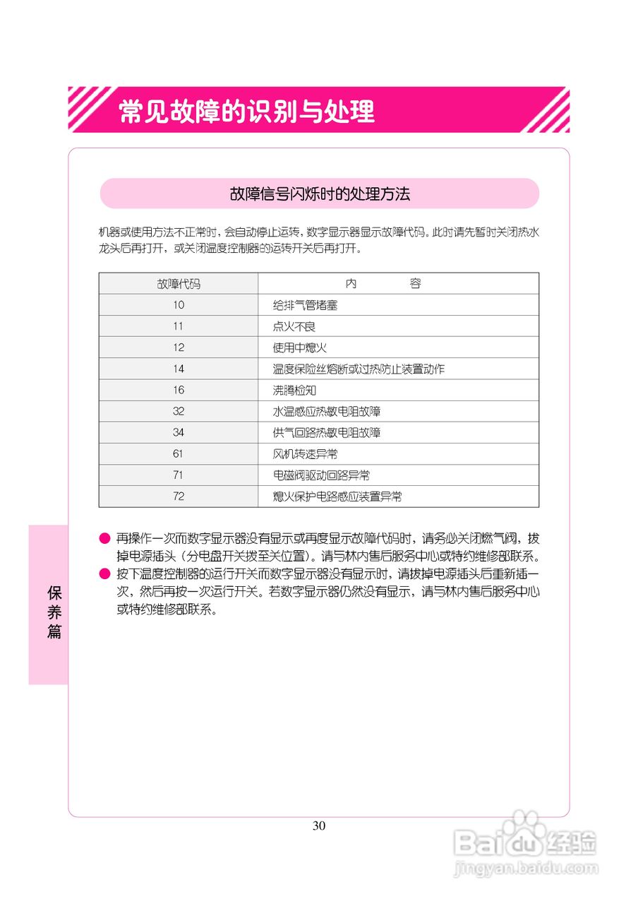 林内热水器JSG32-A型使用说明书:[4]