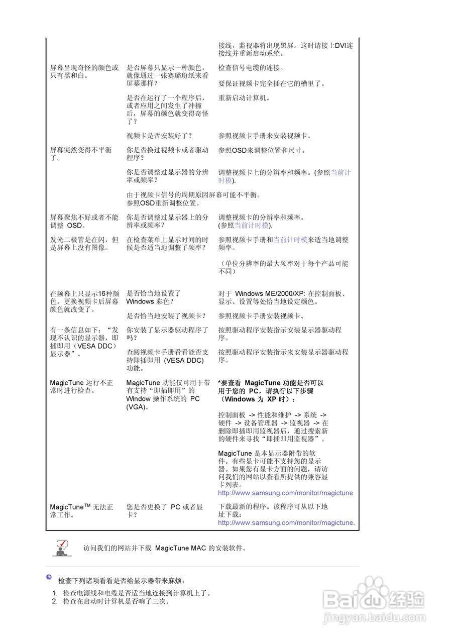 三星915N液晶显示器使用说明书:[8]