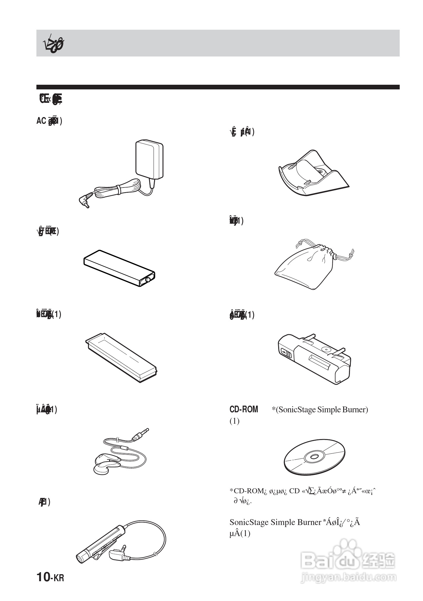 SONY DNE900LS随身听使用说明书:[10]