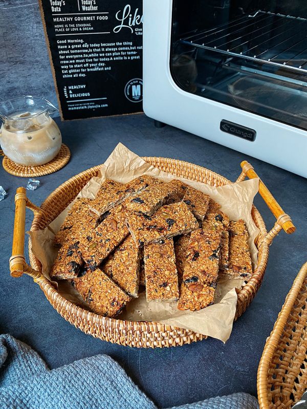 香蕉燕麦能量棒