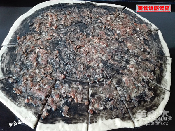 芝麻酱千层肉饼