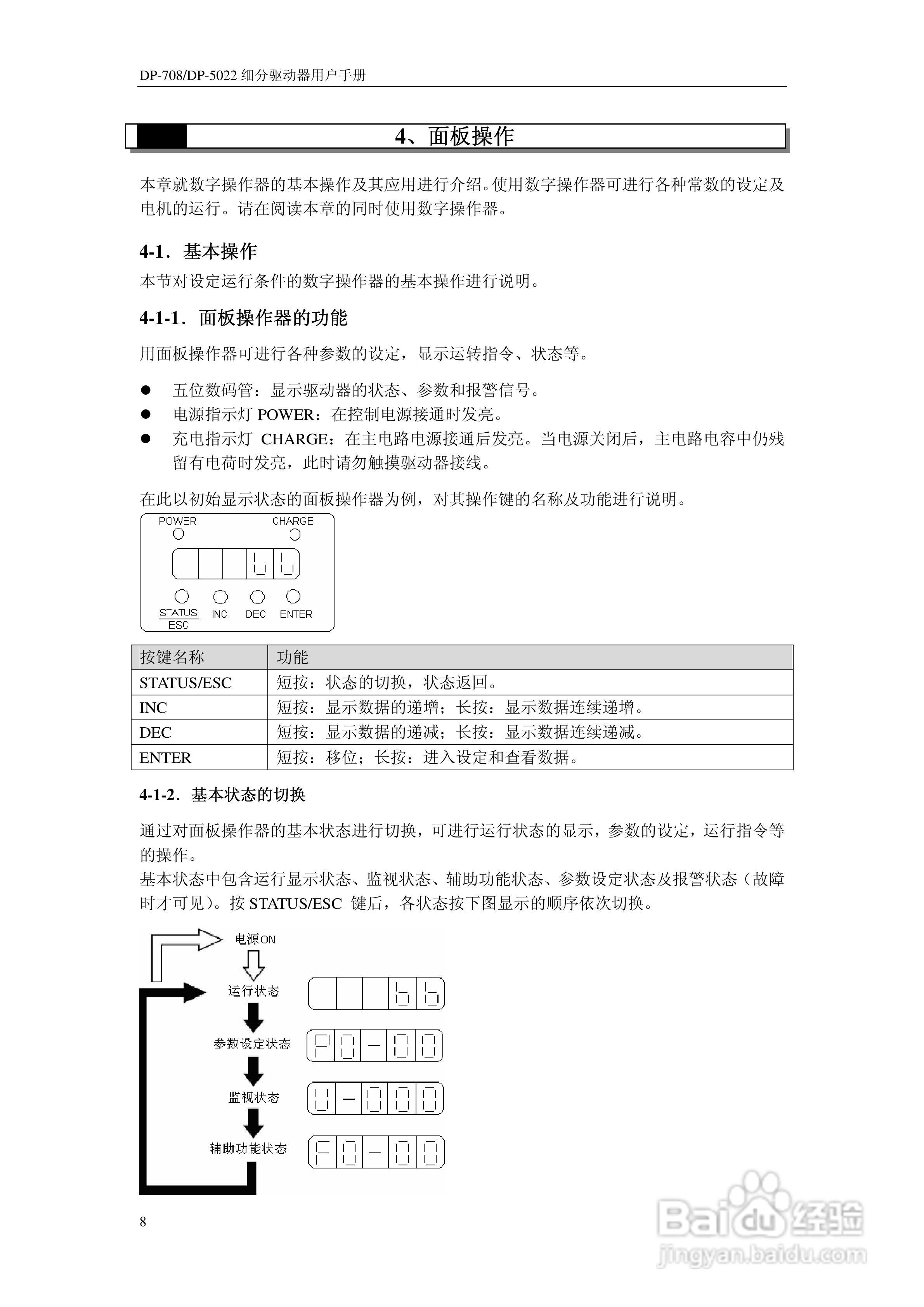 信捷电气DP-708/DP-5022步进驱动器用户手册:[2]