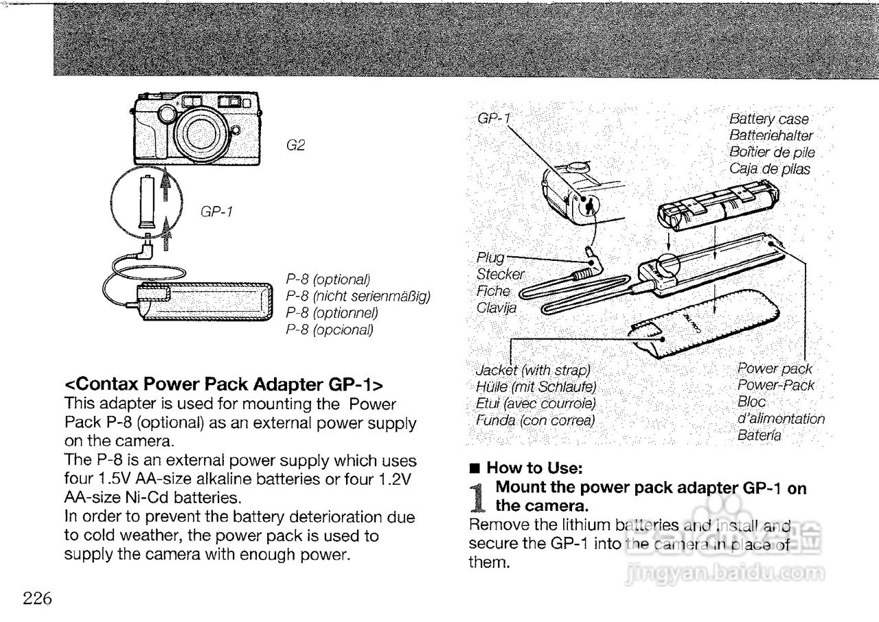 CONTAX G2数码相机说明书:[10]