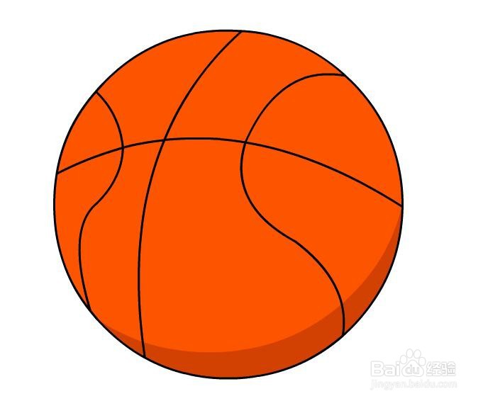 flash如何绘制一个篮球