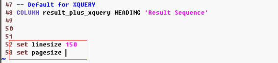 sqlplus的基本使用