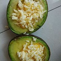 美味的牛油果焗蛋