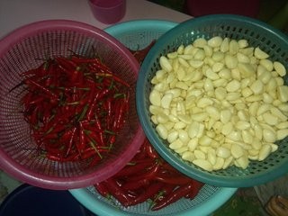 剁椒的制作过程