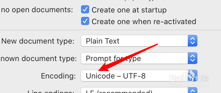 mac TextMate编辑器怎么设置默认的文档编码？