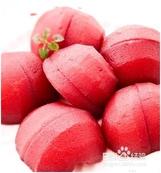 初秋可口小吃-红酒雪梨