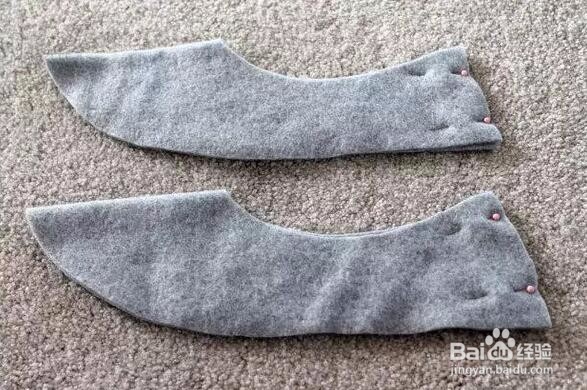 几个步骤就能让旧毛衣变为家居鞋