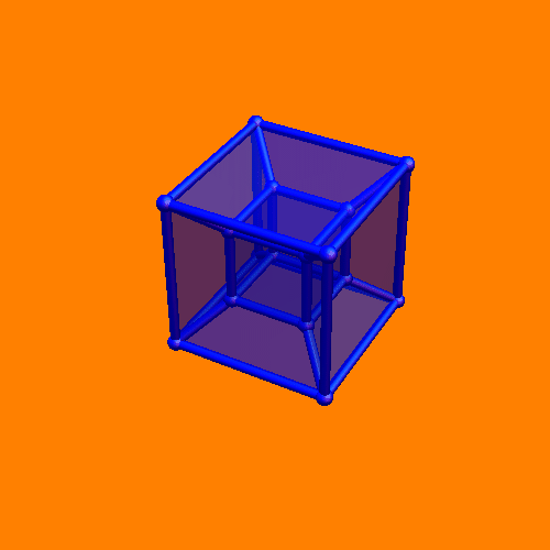 用Mathematica绘制四维空间的物体
