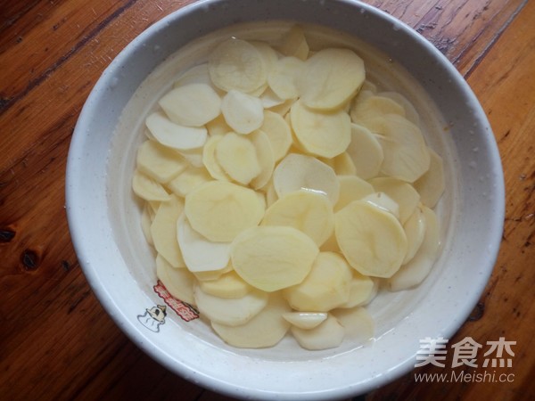 凉拌土豆片的做法