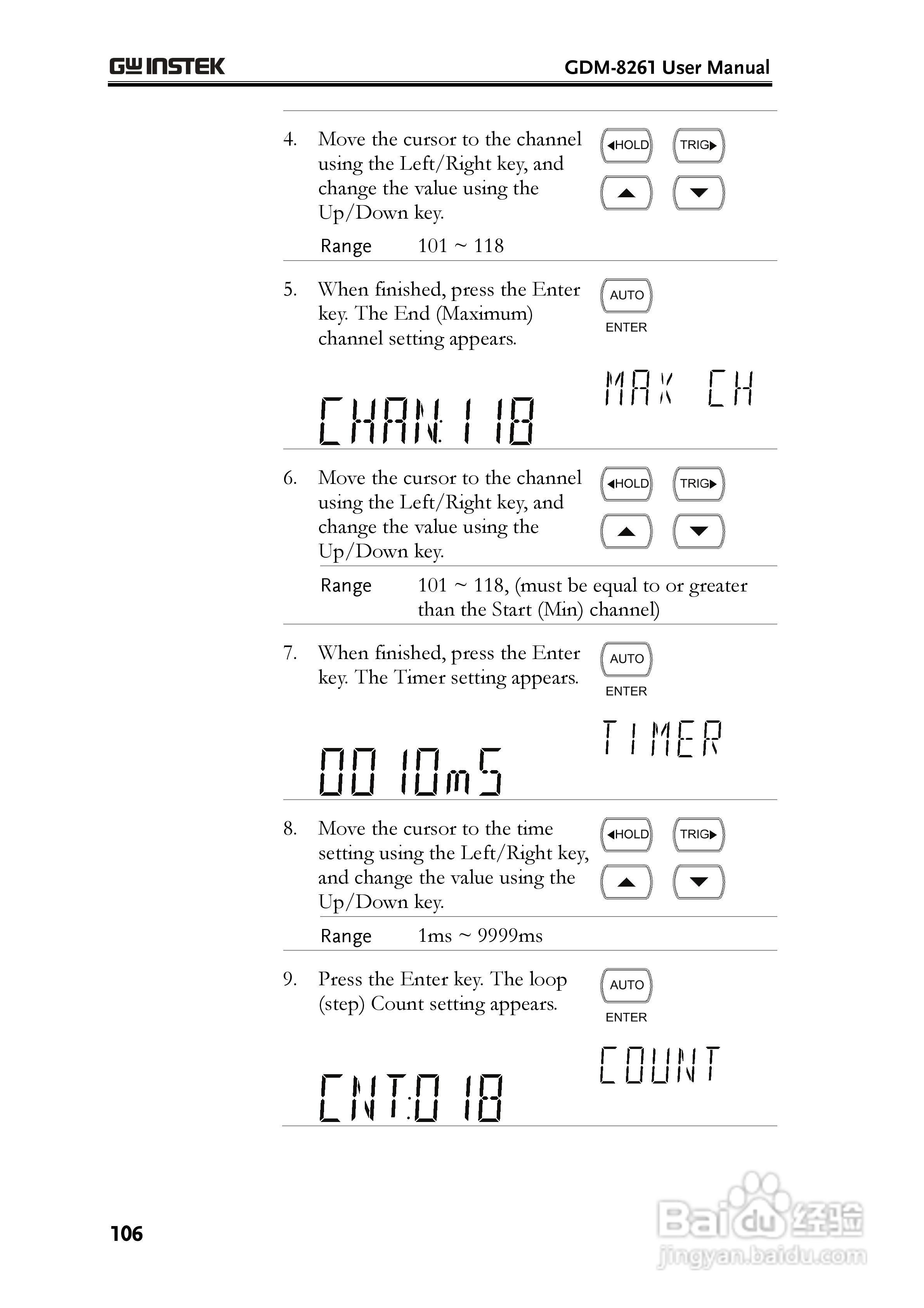 固纬GDM-8261数字万用表使用说明书:[11]