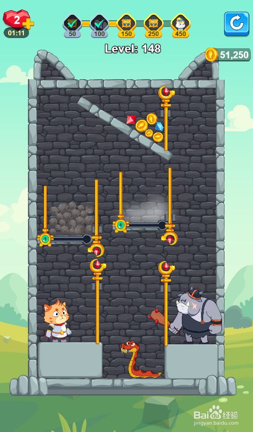 Super Kitty Rescue的Level 148怎样通关