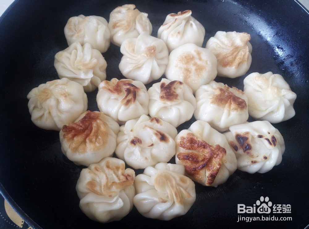 玉米蛋馅小煎饺