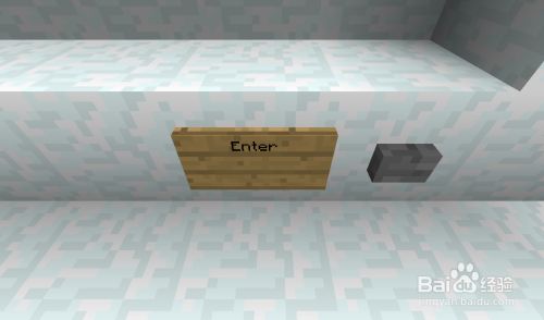 Minecraft命令方块密码门 百度经验