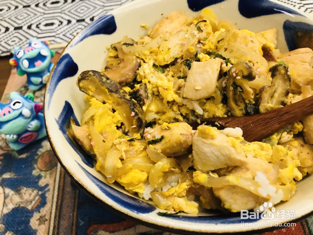 鸡胸肉做亲子丼
