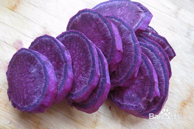 紫薯刀切馒头怎么做