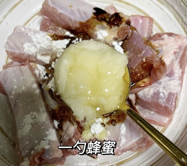 蒜香空气炸排骨