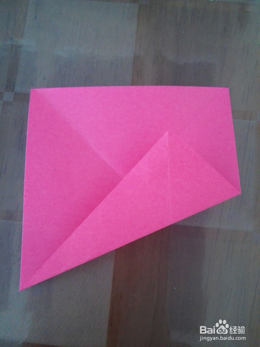 如何用手工纸折千纸鹤