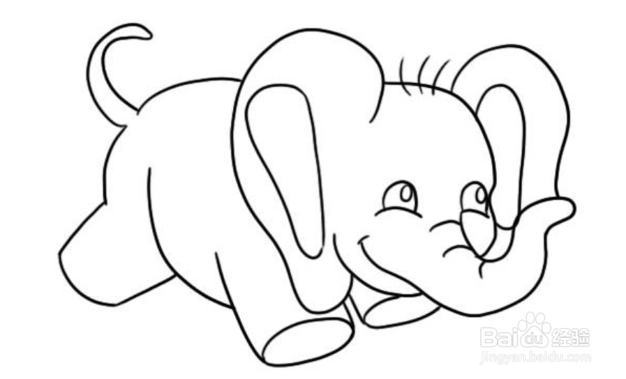 大象怎么画?