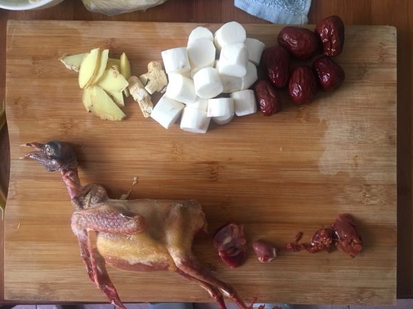 西洋参滋补养生鸽子汤