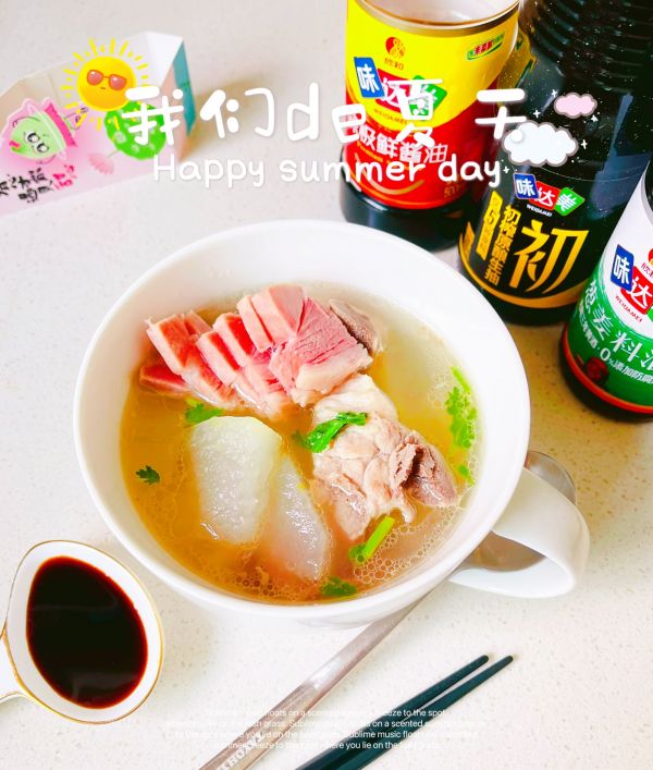 冬瓜排骨火腿汤