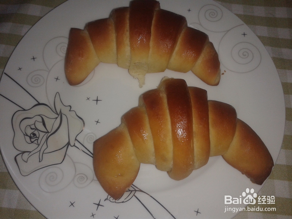 如何制作老式油酥面包(普通面粉)