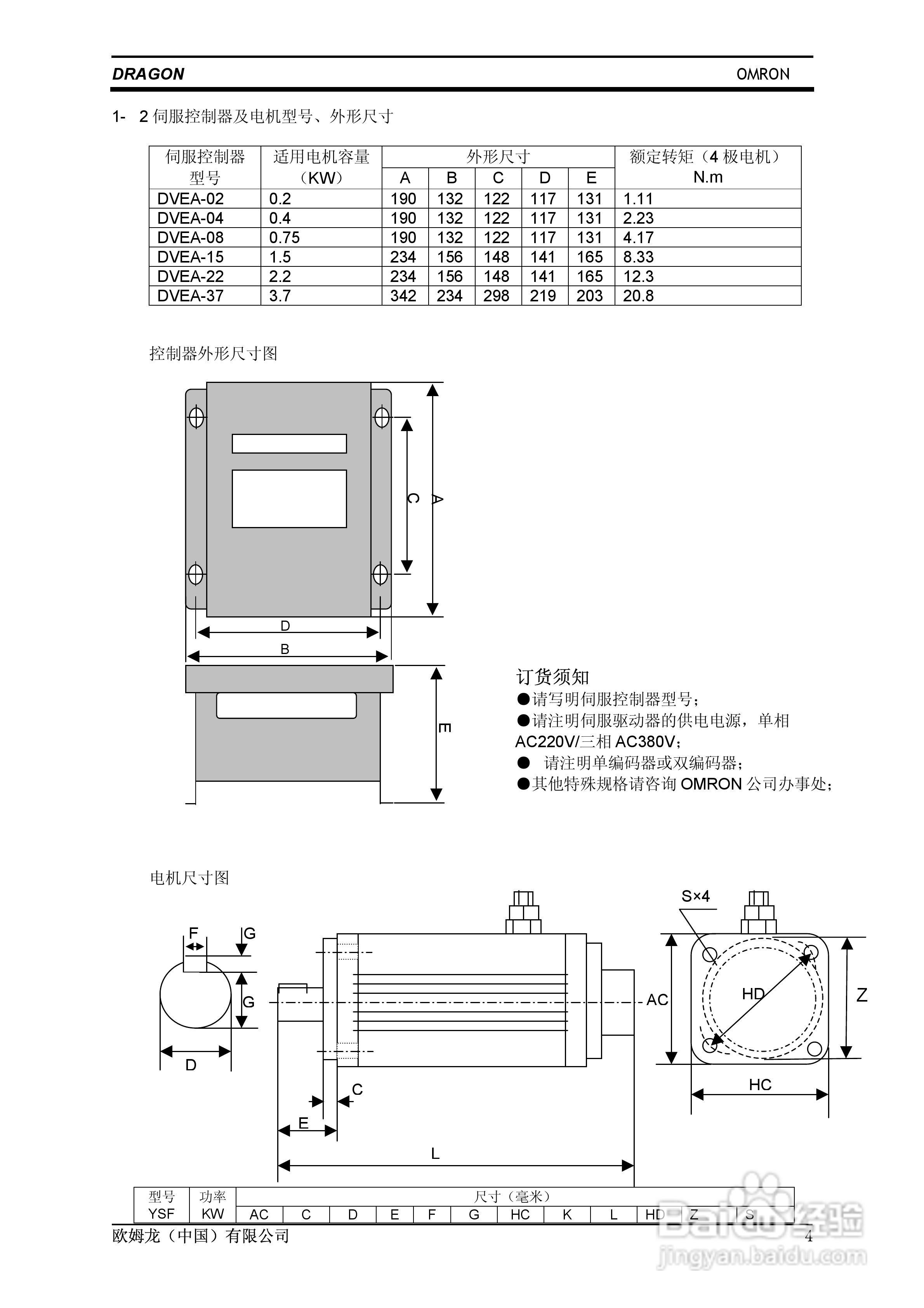 欧姆龙 SERVO鼠笼式电机变频伺服控制器操作手册:[1]