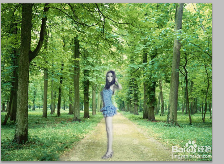 PS打造主体与背景自然衔接效果