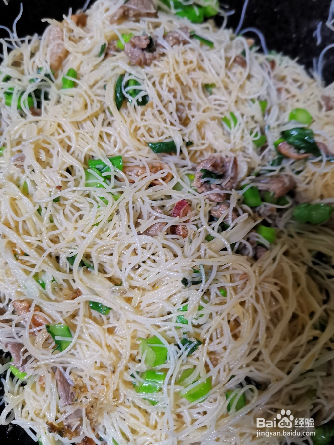 没那么讲究的炒米粉