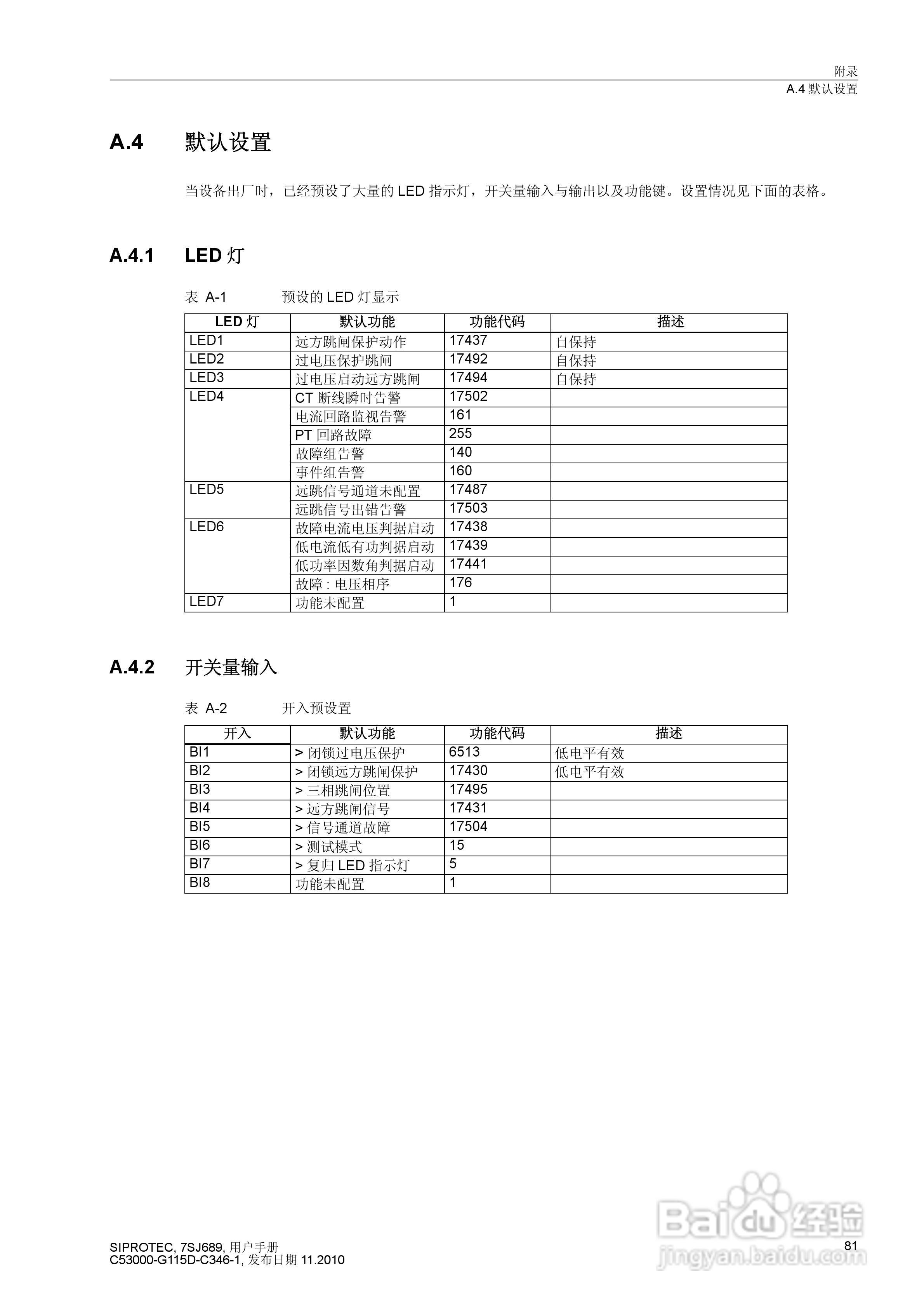 西门子 SIPROTEC 过电压及远方跳闸保护装置7SJ689 V4.:[9]