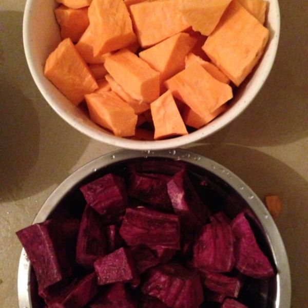 双薯牛奶西米露