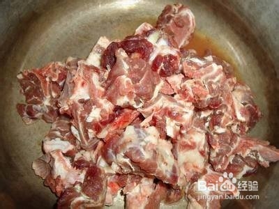辣骨饭的做法